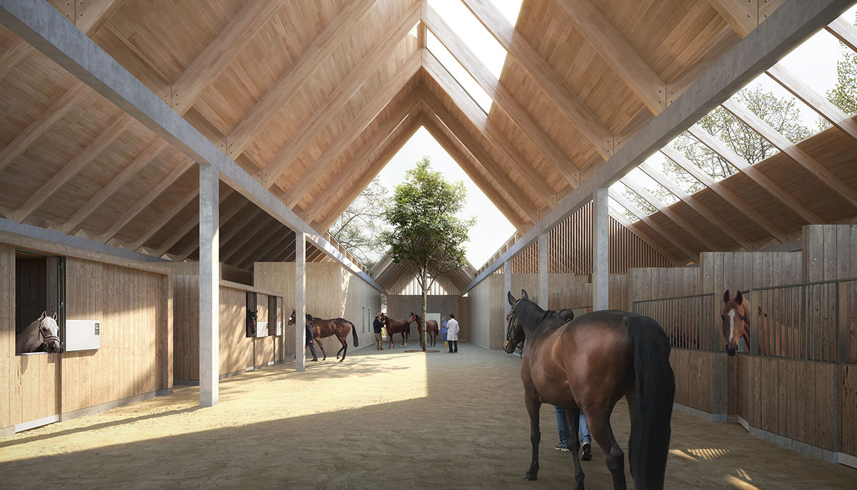 Campus international du cheval, Goustrainville (14), Ferrier Marchetti, 6700 m²