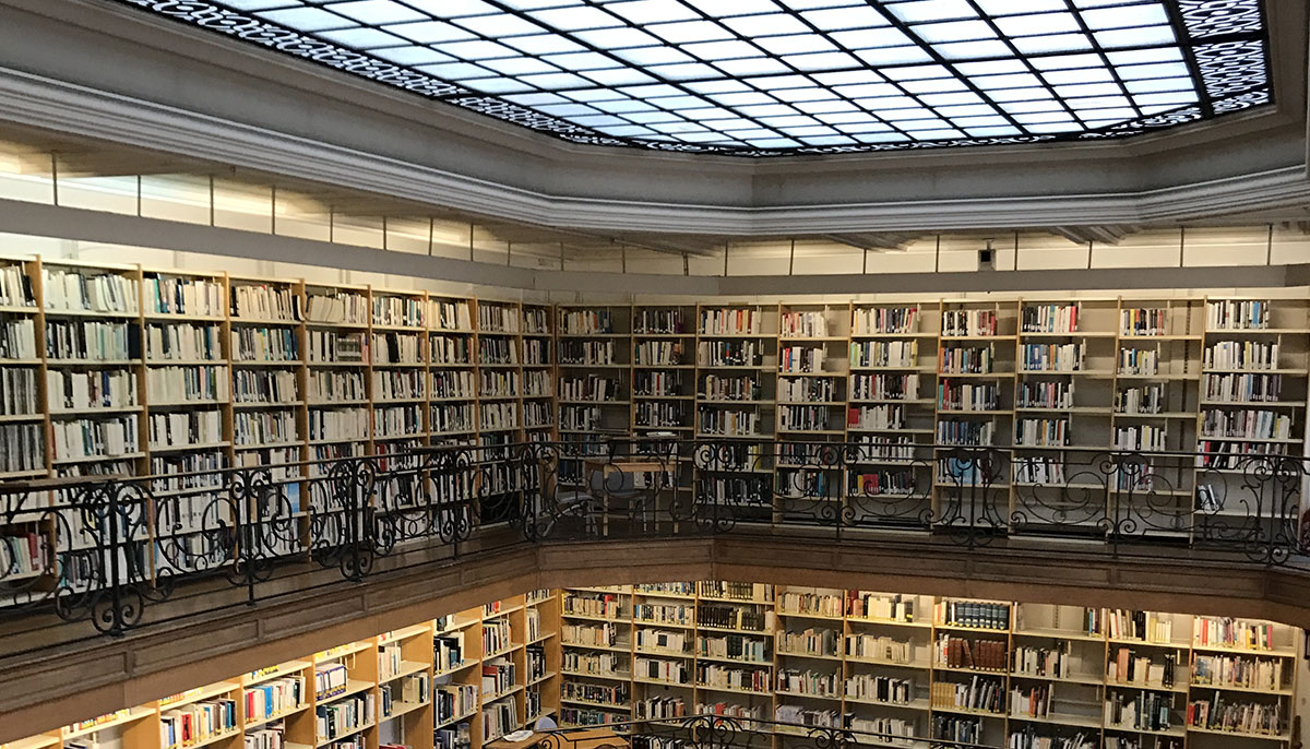 Verrière bibliothèque École des Mines, Paris (75), LBA