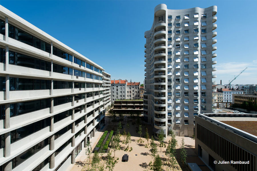 Ynfluence Square, Lyon (69), Herzog & De Meuron, 27 000 m²