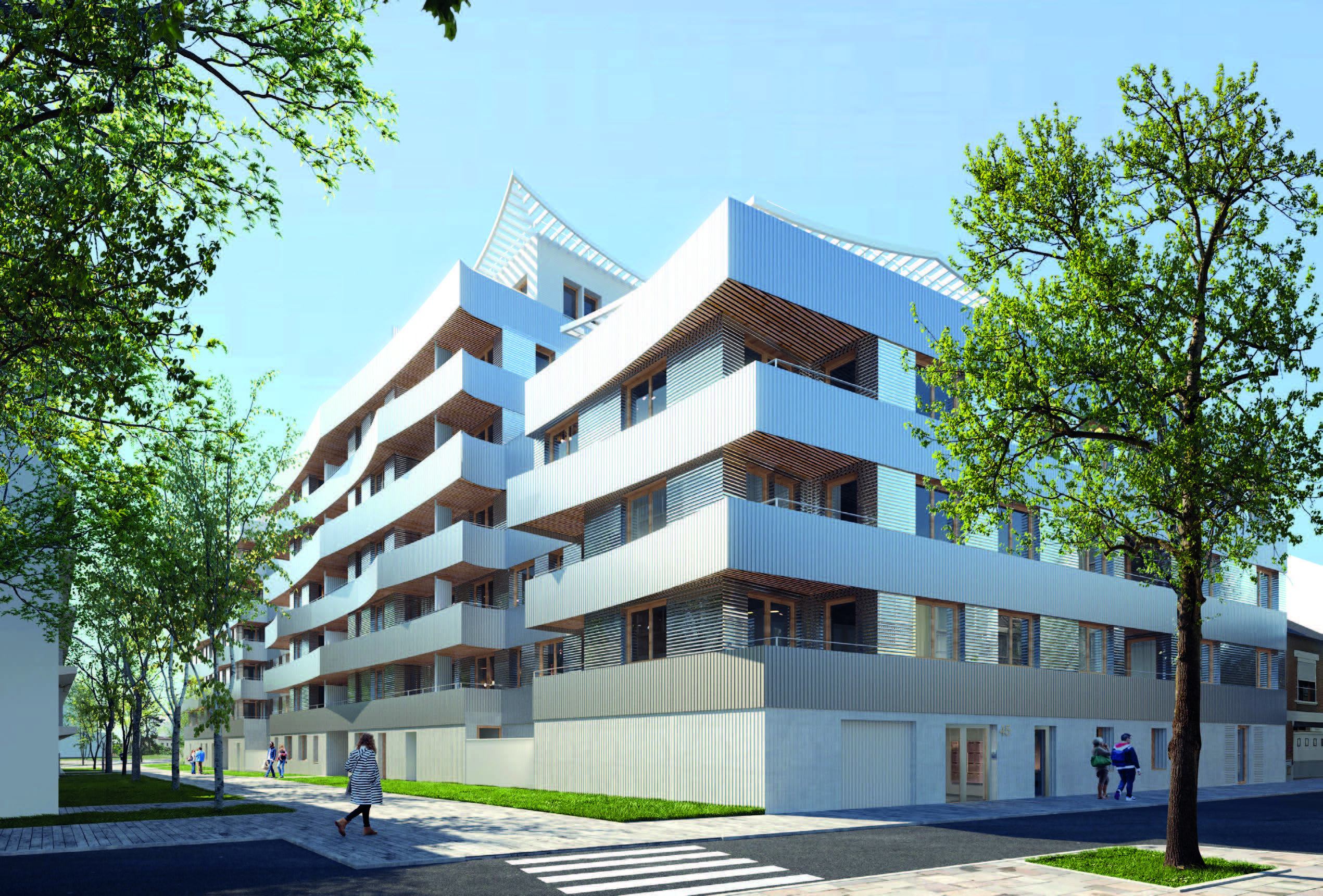 85 logements, Bagneux (92), Nicolas Laisné Architectes, 5 700 m²