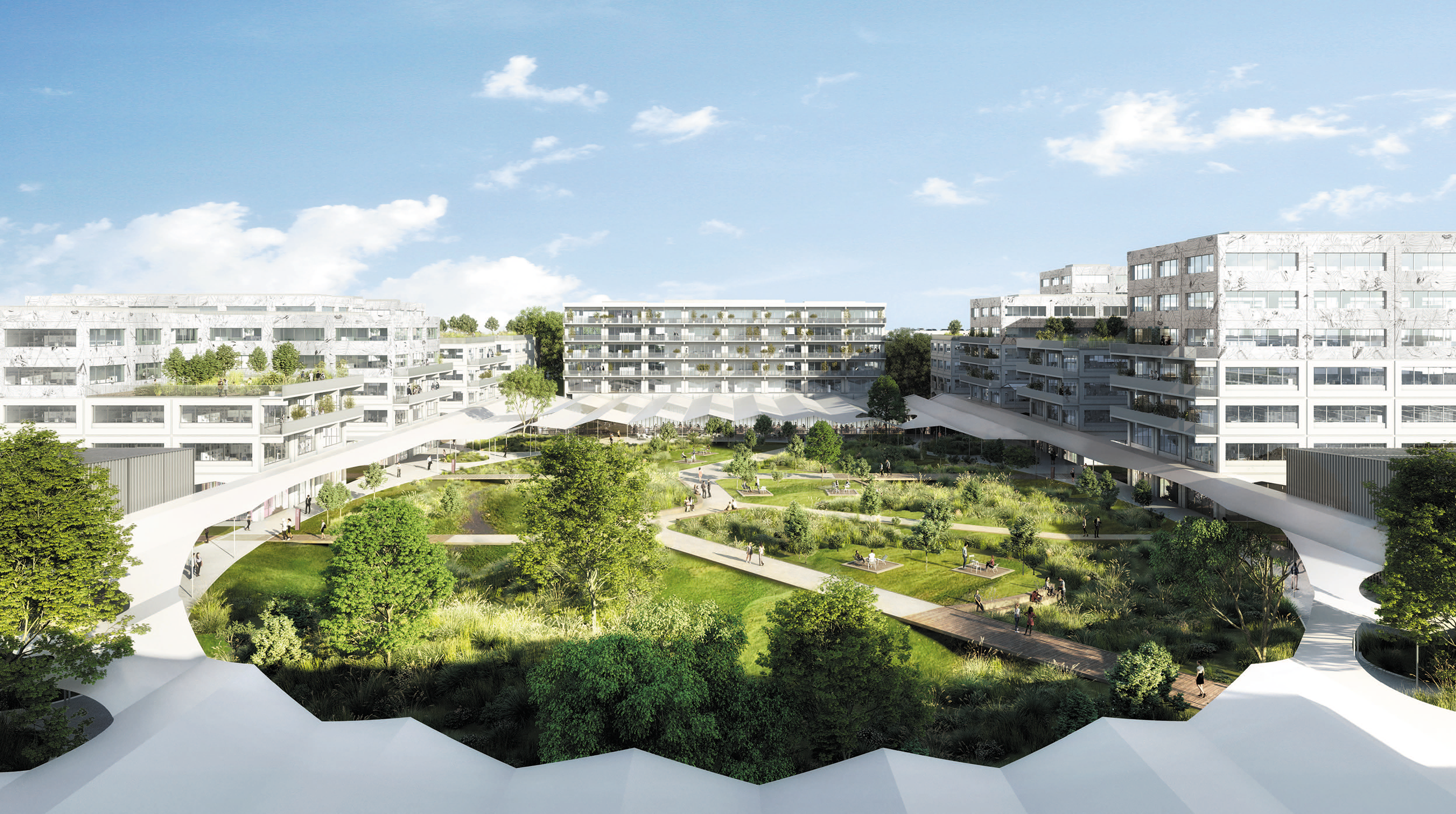 Campus Grand Paris, Orly (94), SCAU, 100 000 m²