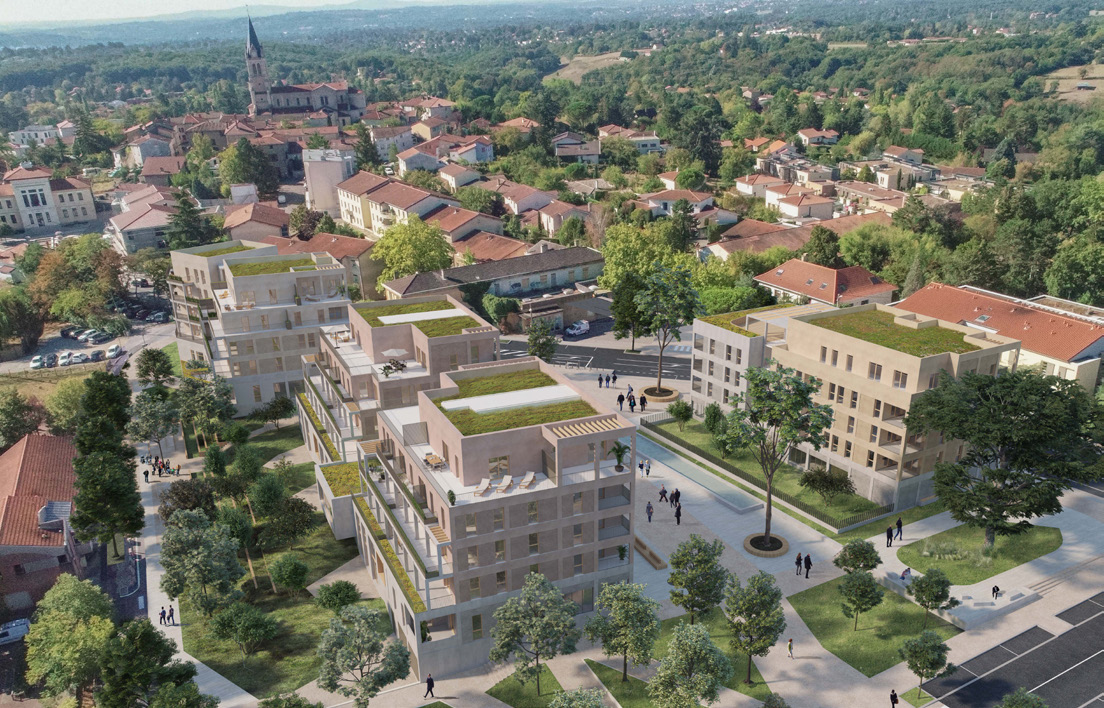 77 logements collectifs, Dardilly (69), exNdo architectures, 5 400 m²