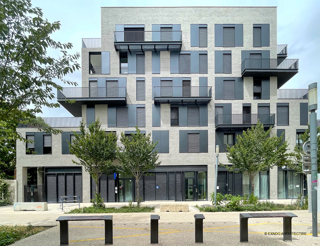 La fabric’, Lyon (69), Brenac & Gonzalez / Exndo_Architectures, 13 380 m²