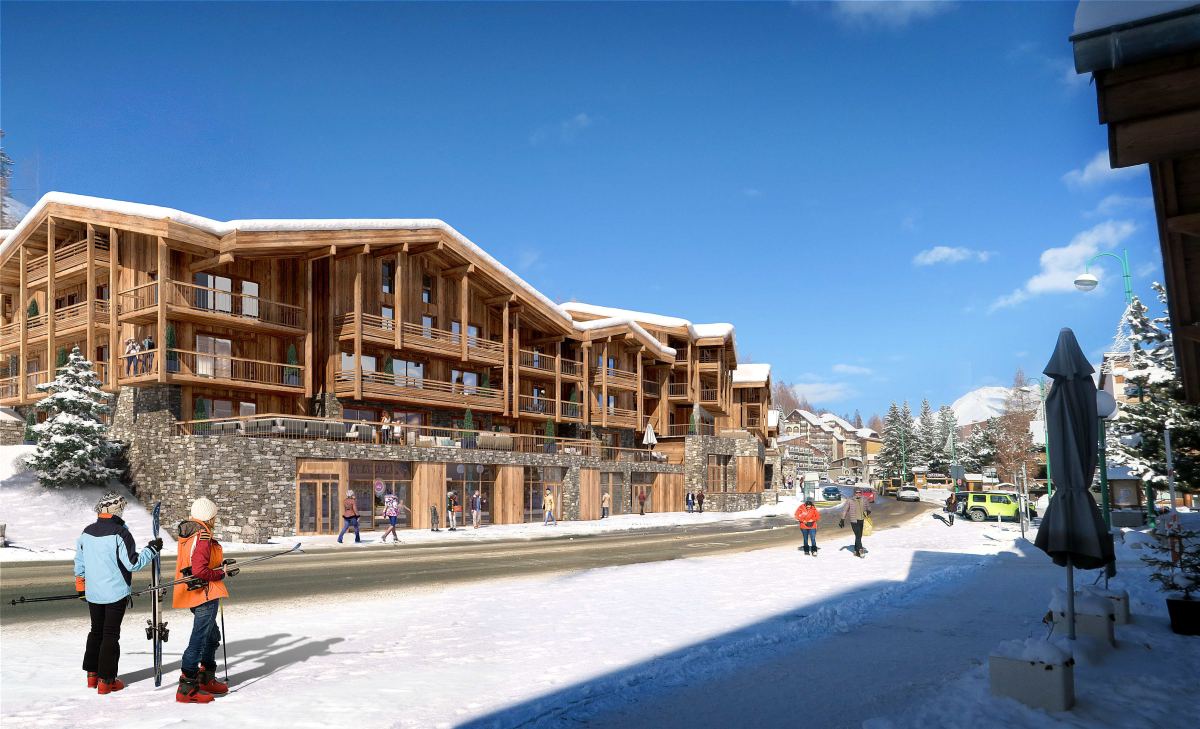 Résidence hôtelière Alpimezzo, Les Deux Alpes (38), Studio Arch, 9 562 m²