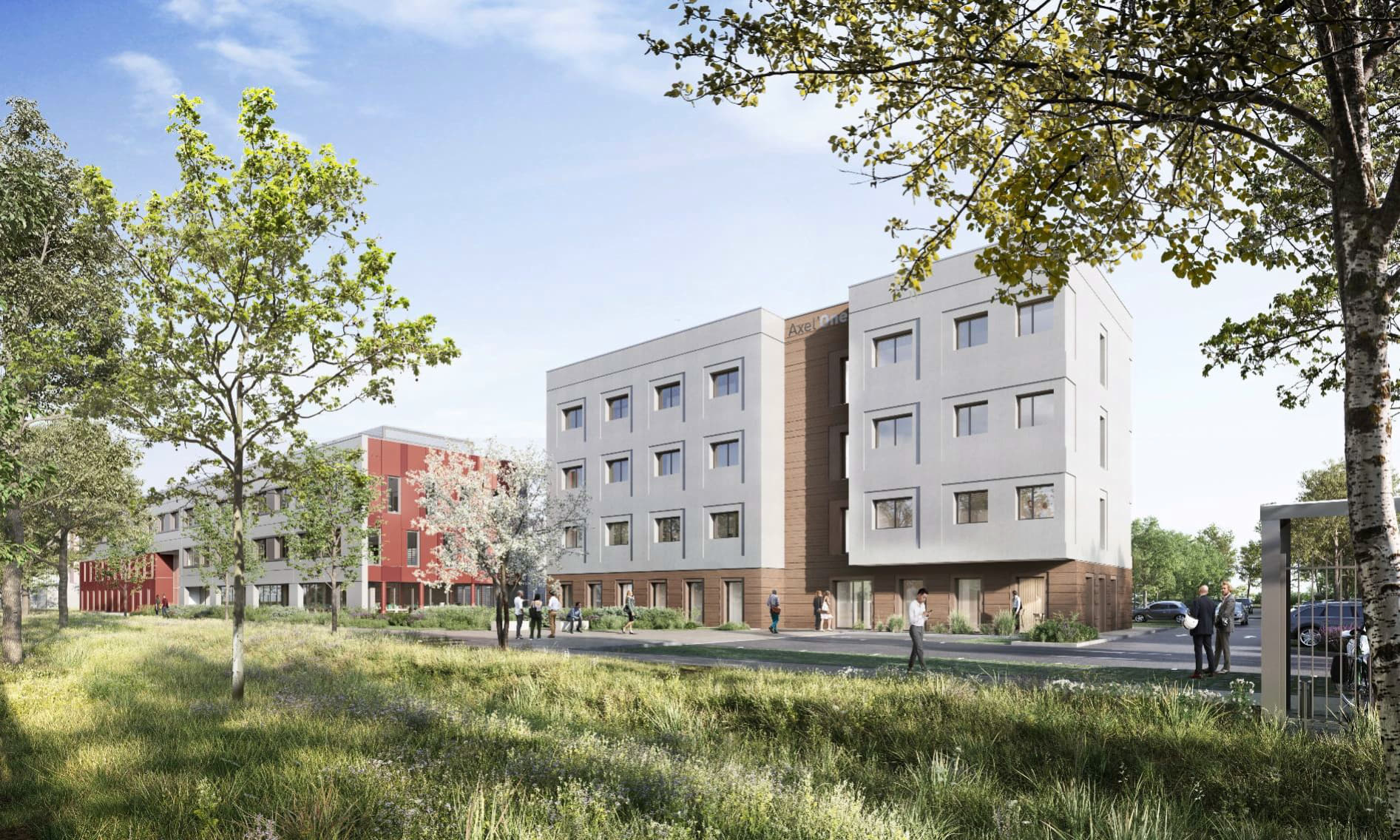 Axel’One, Saint-Fons (69), Tourret architectes,  1 404 m²