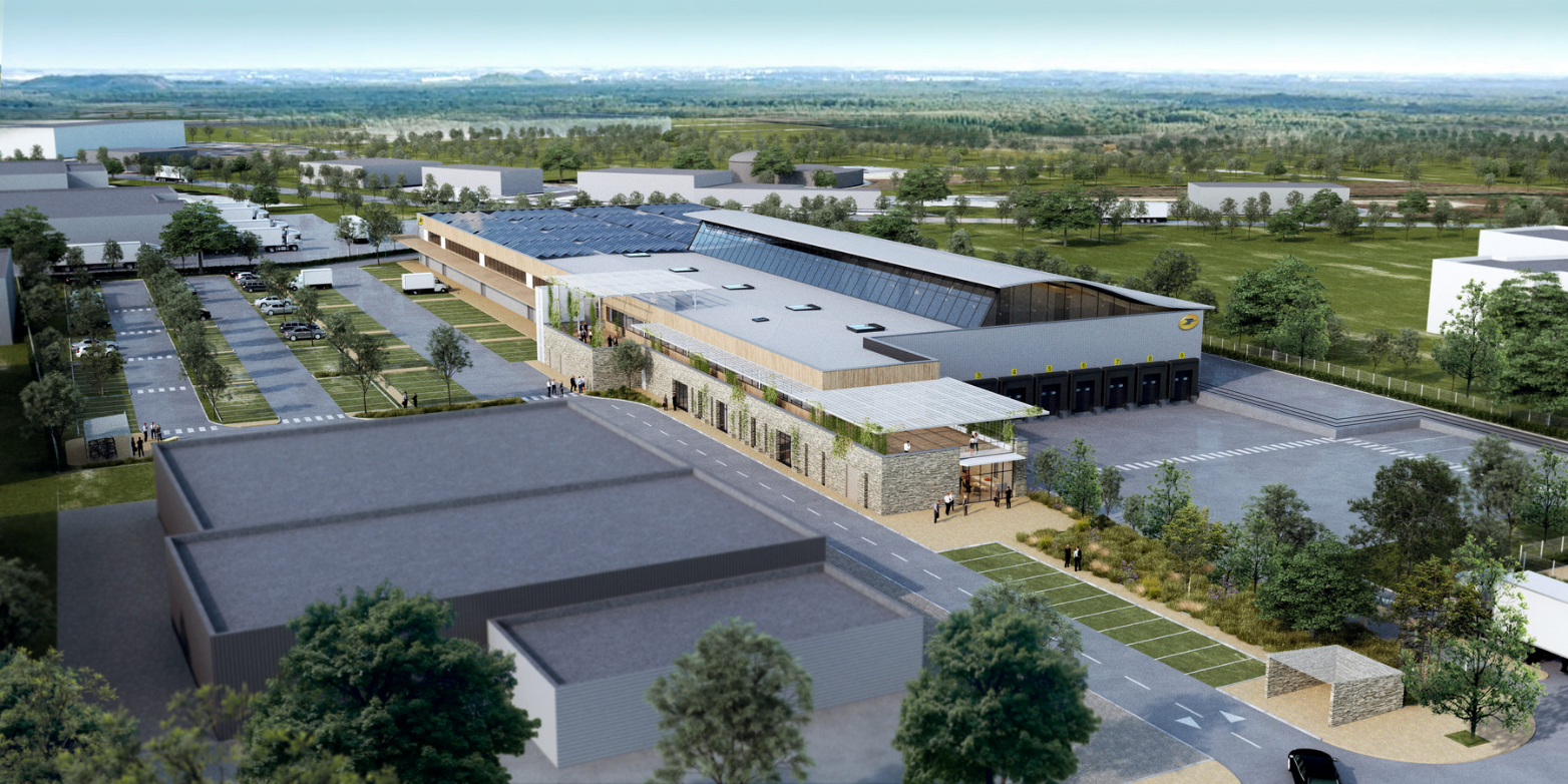 Plateforme logistique La Poste, Perpignan (66), Groupe Franc Architectures,  7 250 m²