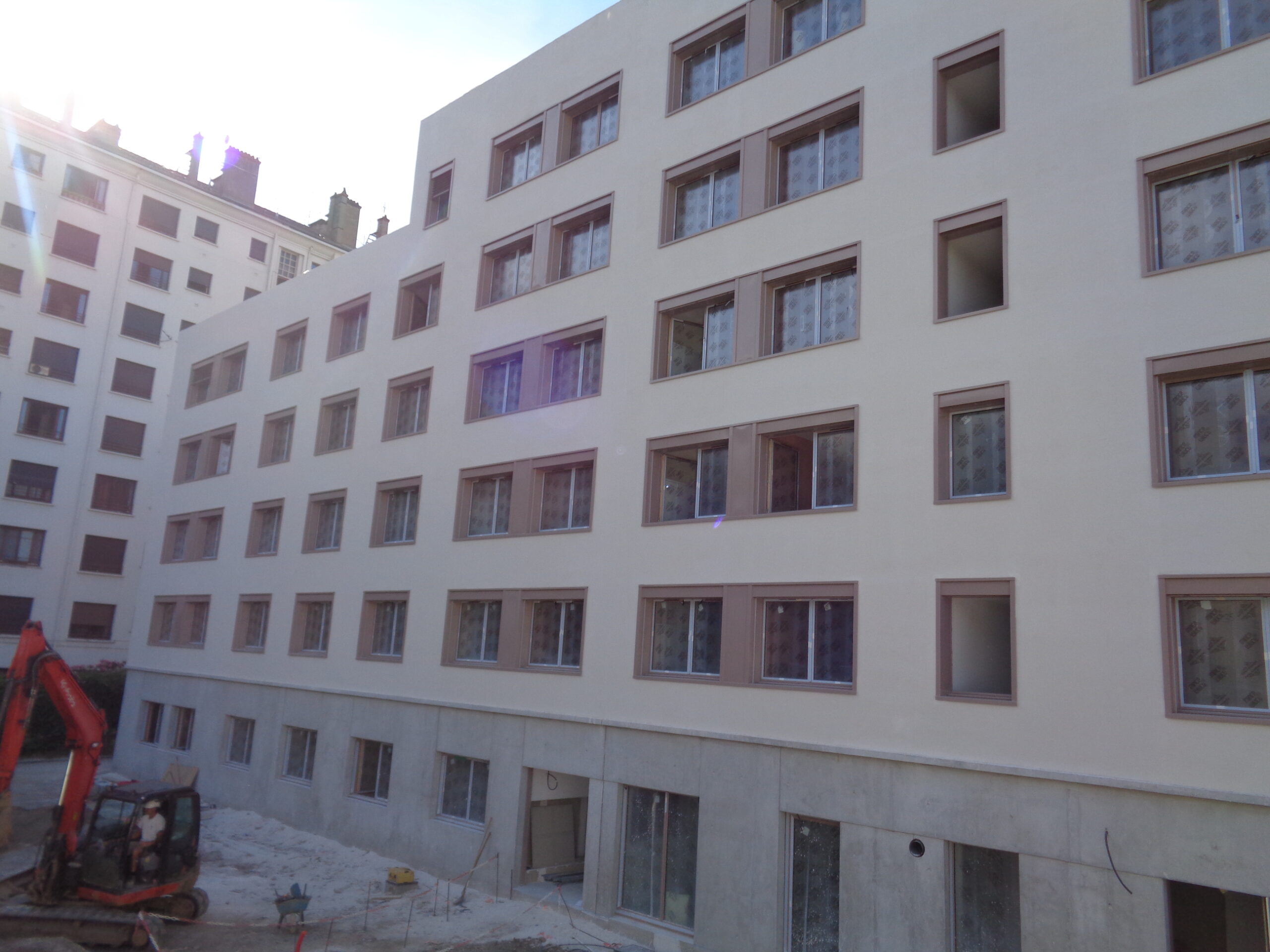 Résidence Benoit Bernard, Lyon 8ème (69), BAMAA Architectes,  2 900 m²