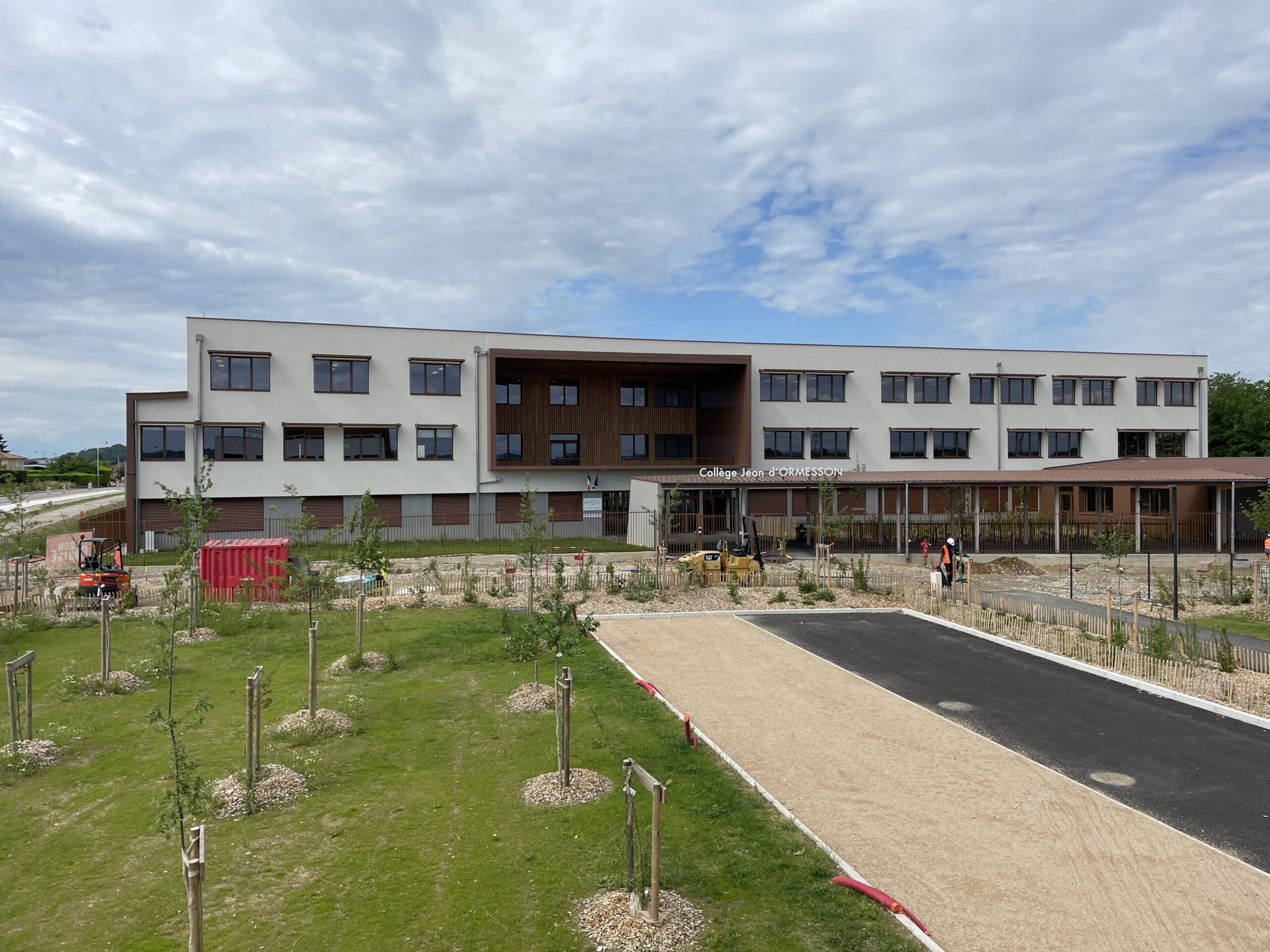 Collège J.d&rsquo;Ormesson et Maison du Rhône, Genas (69), AAGroup,  7 271 m²