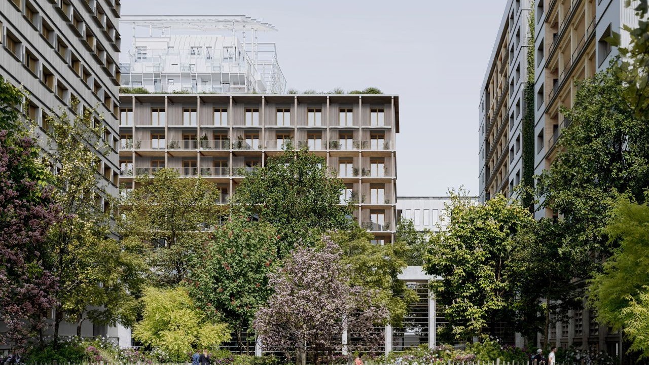 Îlot E4 Nord, Lyon Confluence (69), Lipsky Rollet | Tectoniques,  12 781 m²