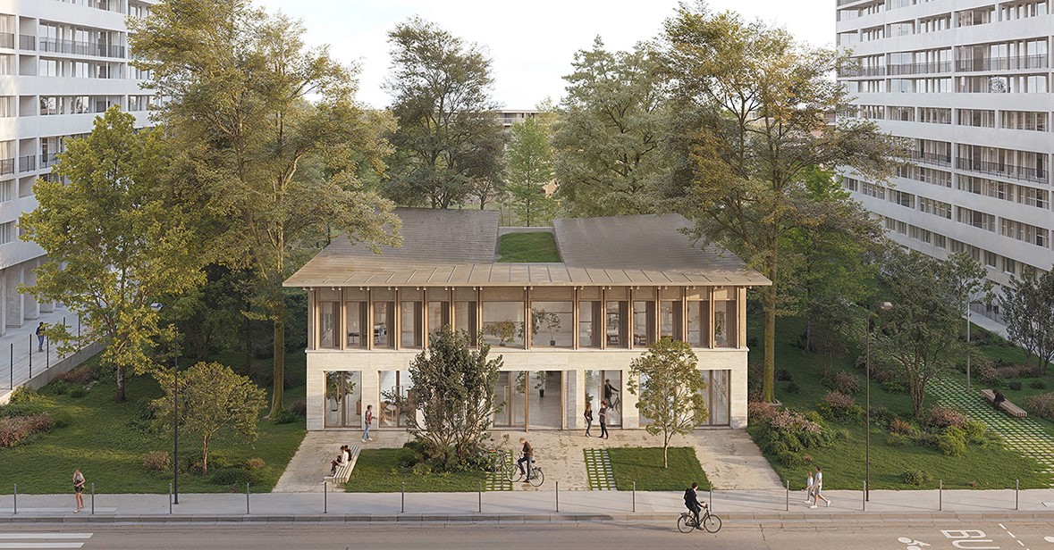 MASSY ÎLOT 3BIS, Massy (91), BAMAA Architectes,  1 000 m²