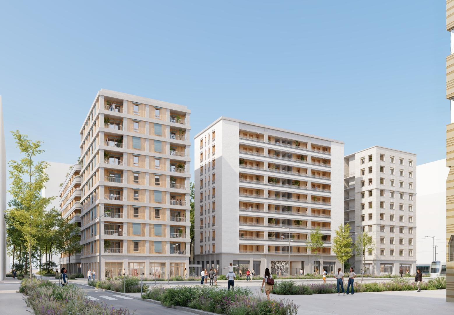 Lot D3 Confluence, Lyon (69), Bamaa, Parc,  12 200 m²